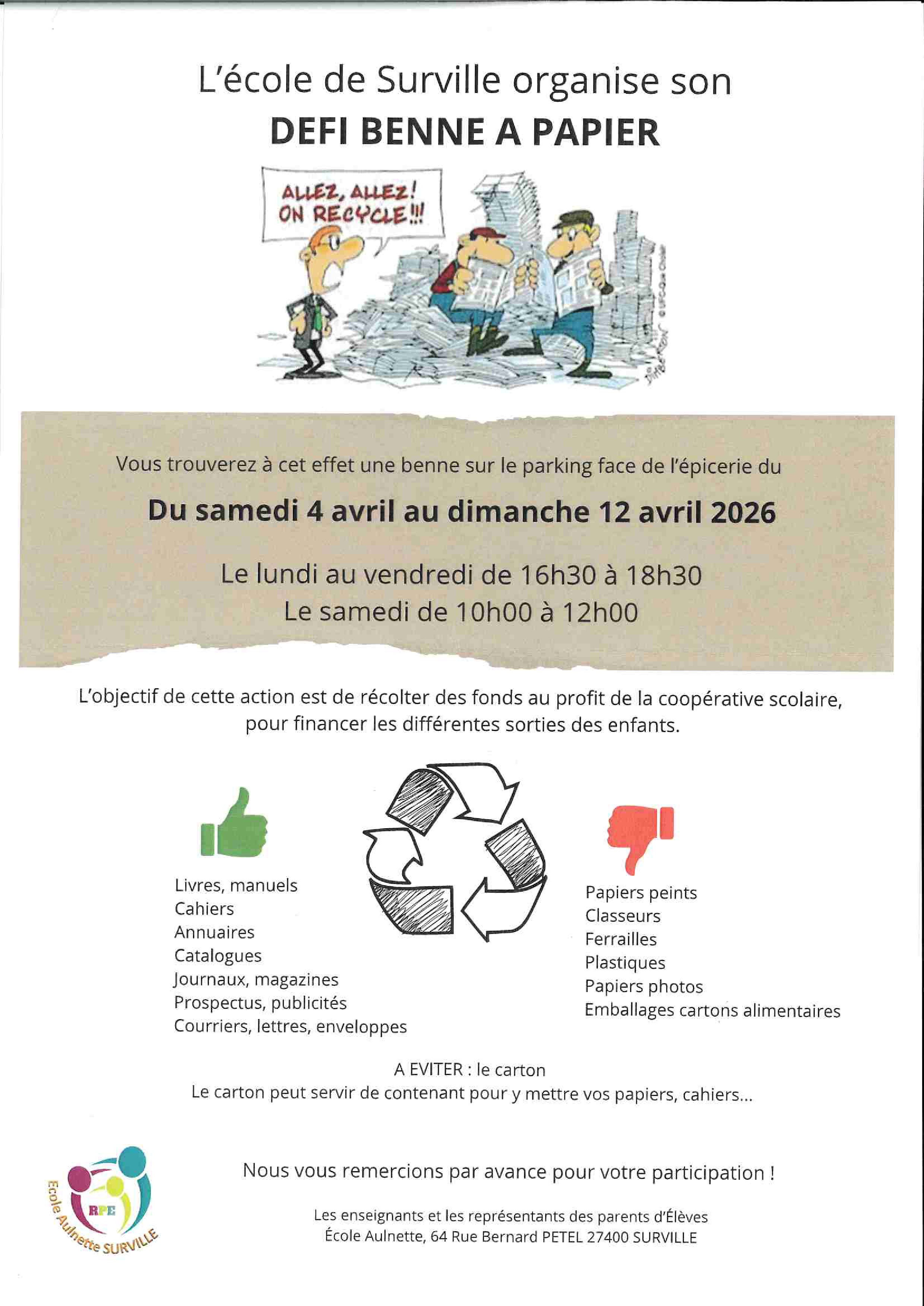 benne papier AVRIL 2026 page 0